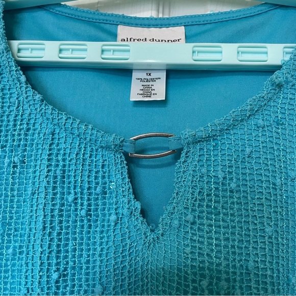 Alfred Dunner Plus Size 1X long sleeve top - Picture 7 of 7